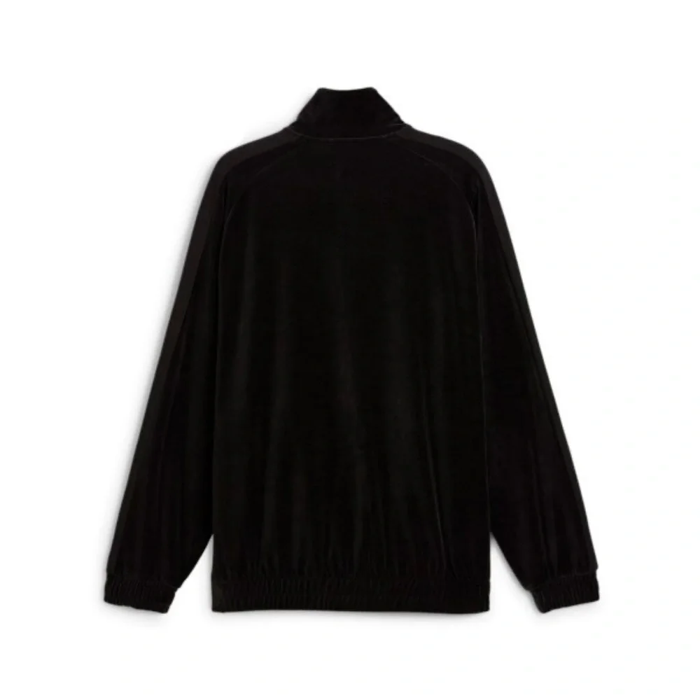 NWT men's medium puma T7 oversized velour track top/jacket 626712-01 $90 - Picture 2 of 7